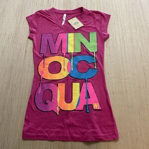 Exist Hot Pink Minoqua Wisconsin Short Sleeves Small Tshirt Brand New